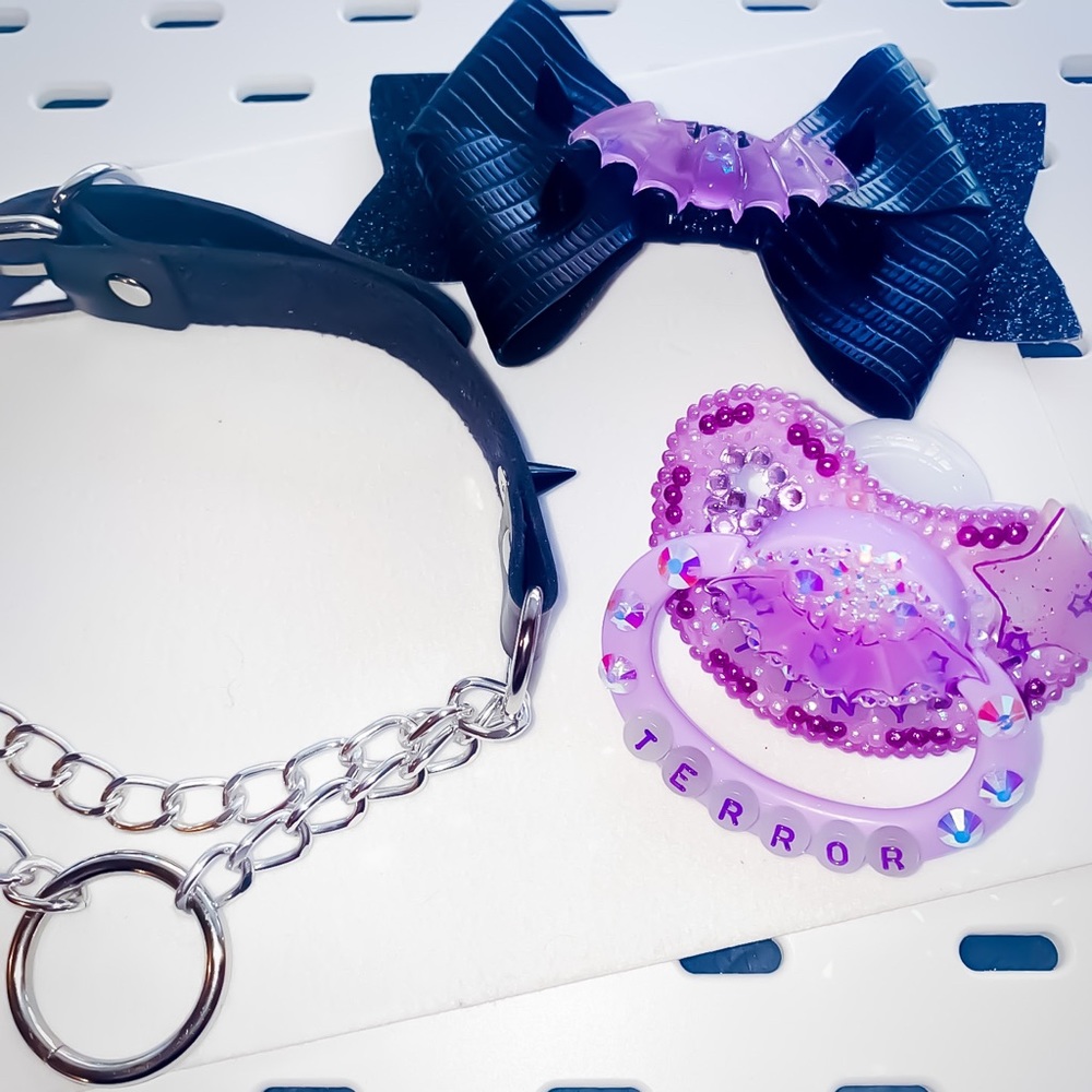 Custom Adult Pacifier gift set - abdl ddlg